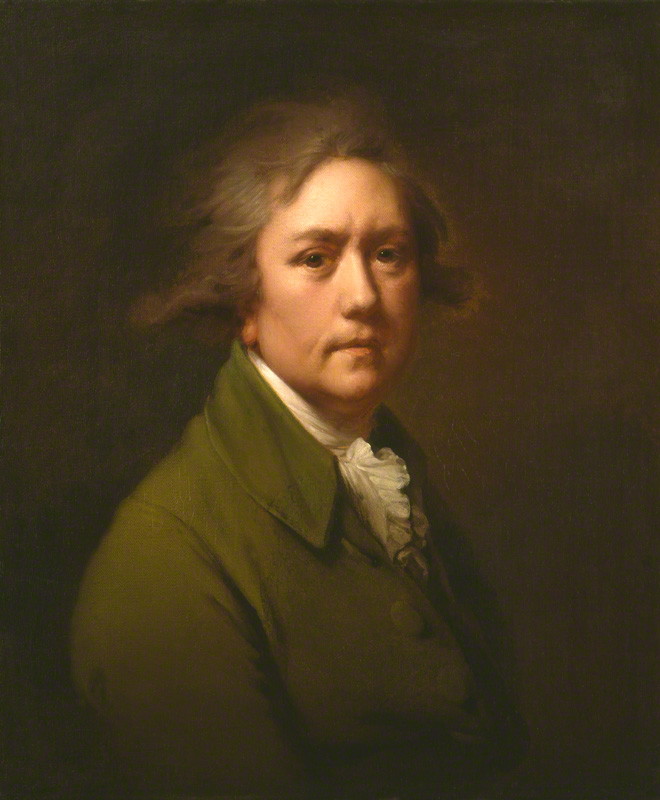 Self-Portrait ca. 1782-1785 by Joseph Wright (1734-1797)  National Portrait Gallery London  NPG4090